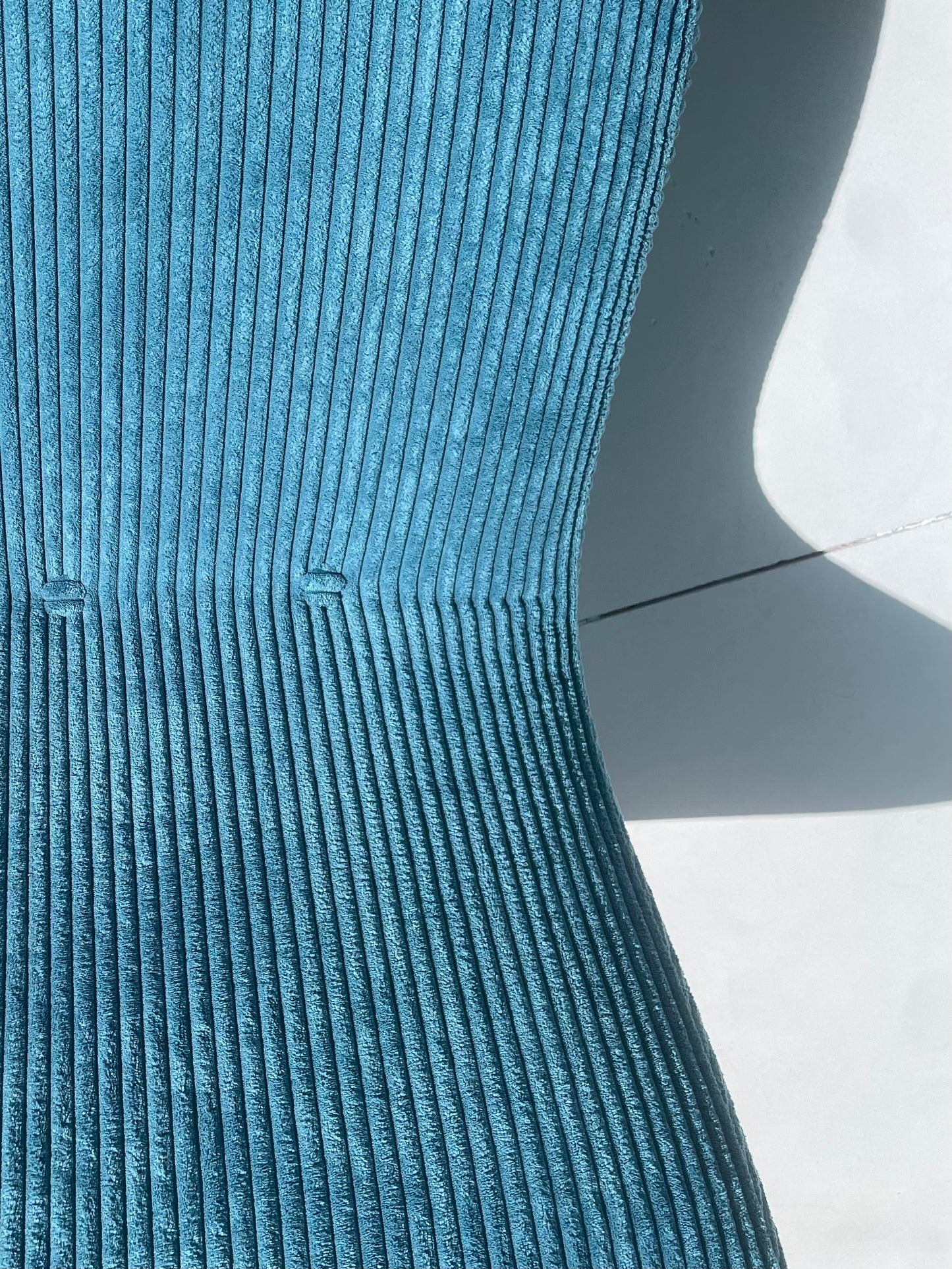 Zotta Blue Corduroy Chairs