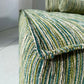 Two Piece Large Green Sofa