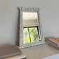 Vintage Timber Mirror - Bird Motifs, Hand Carved