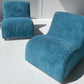 Zotta Blue Corduroy Chairs