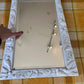 Vintage Timber Mirror - Bird Motifs, Hand Carved