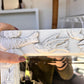 Vintage Timber Mirror - Bird Motifs, Hand Carved