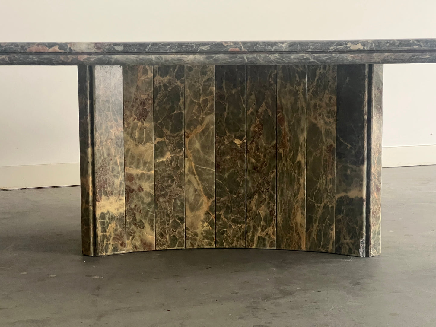 Vintage Green Marble Coffee Table
