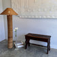 Art Nouveau Timber Bench Seat - Hand Carved, Antique