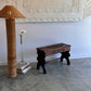 Art Nouveau Timber Bench Seat - Hand Carved, Antique