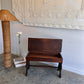 Art Nouveau Timber Bench Seat - Hand Carved, Antique