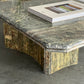 Vintage Green Marble Coffee Table