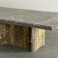 Vintage Green Marble Coffee Table