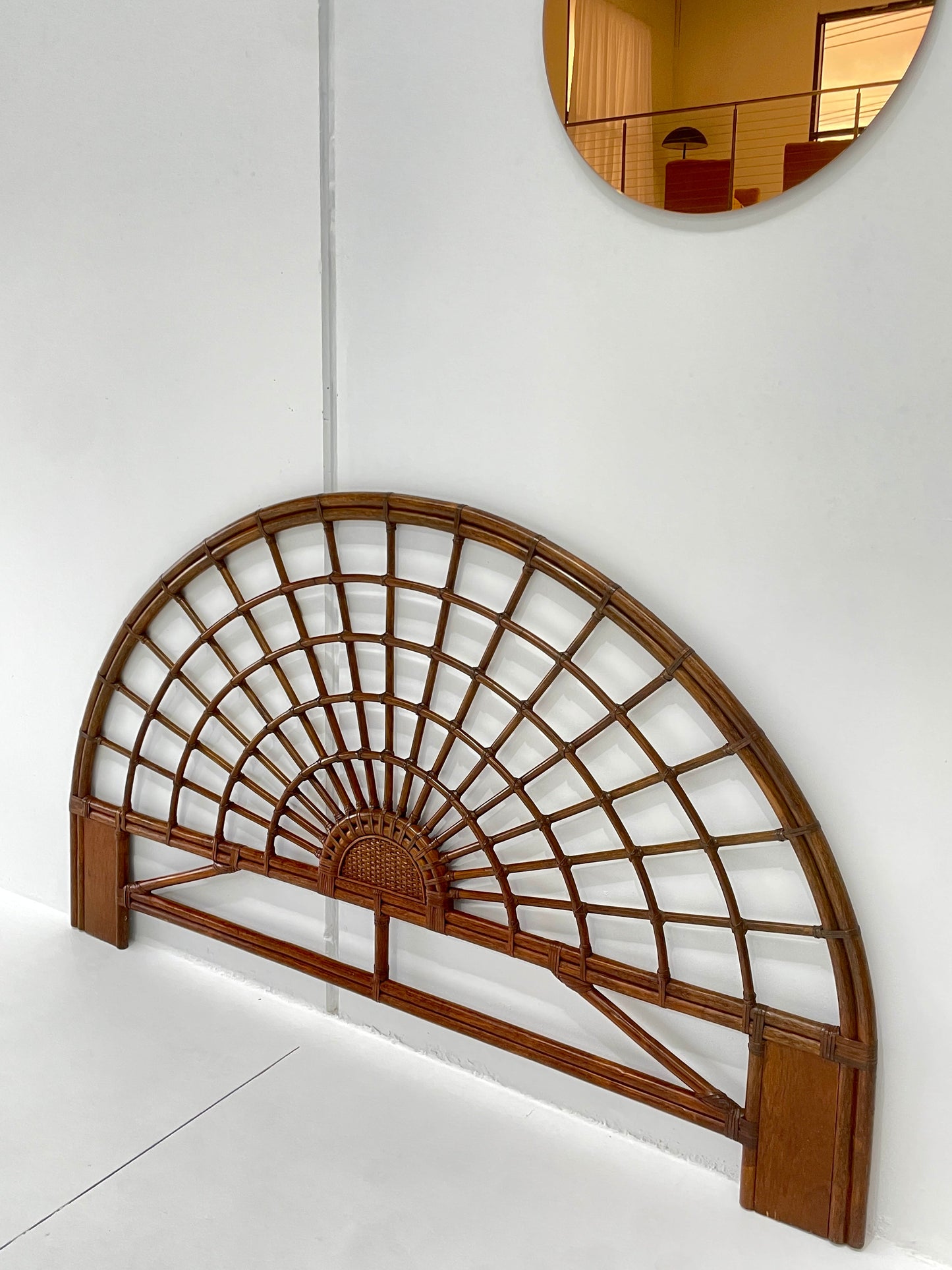 - Vintage Brown Jordan Vintage Cane - Bed Head