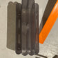 Vintage Giotto Stoppino for Kartell Black Translucent Magazine Rack