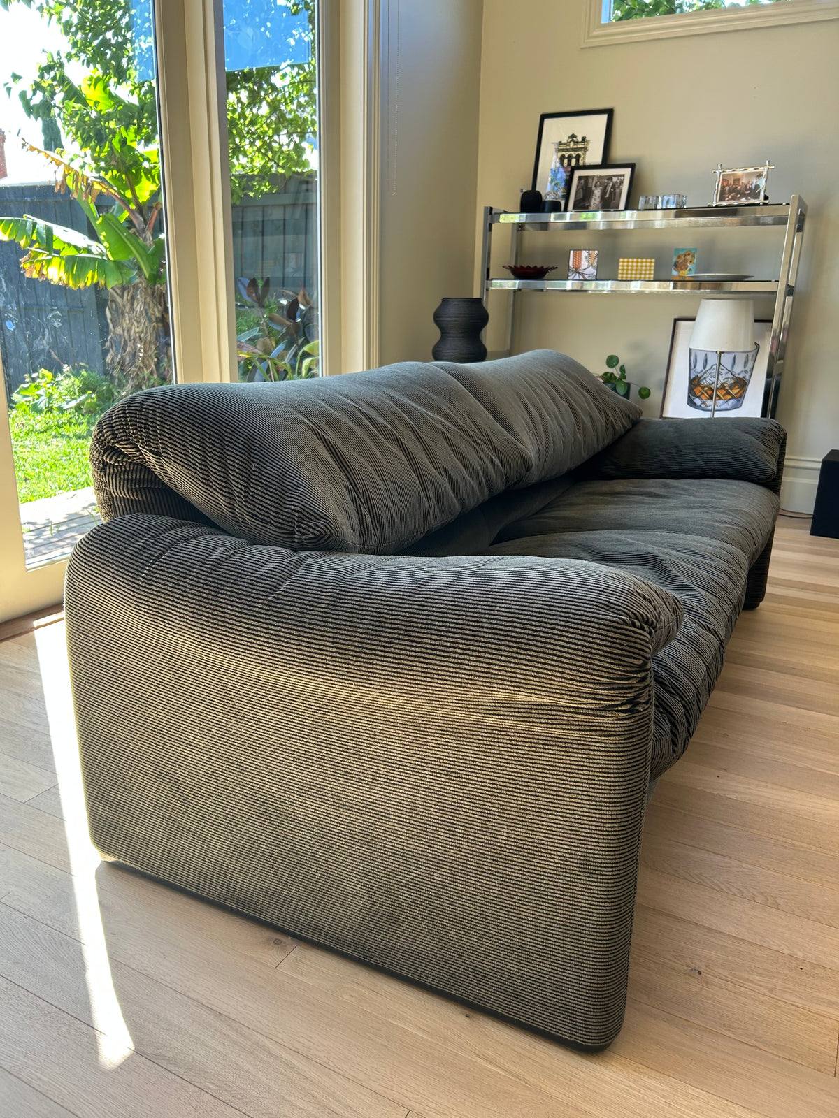 Original Maralunga 2.5 Seater Sofa by Magistretti for Cassina