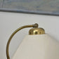Brass and Linen Lamp by Ivar, Sweden 1960s - One Remaining