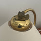 Brass and Linen Lamp by Ivar, Sweden 1960s - One Remaining