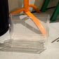 Vintage Giotto Stoppino for Kartell Transparent Magazine Rack