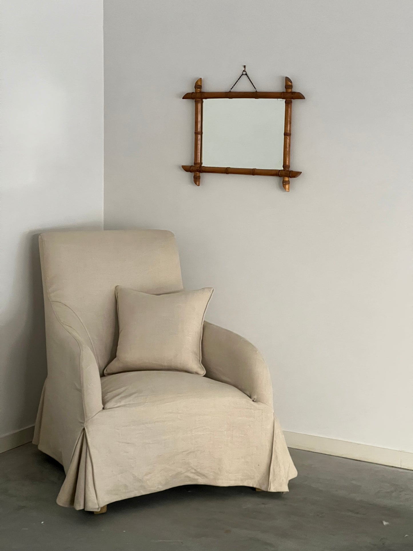 Antique French Mirror - Landscape Orientation