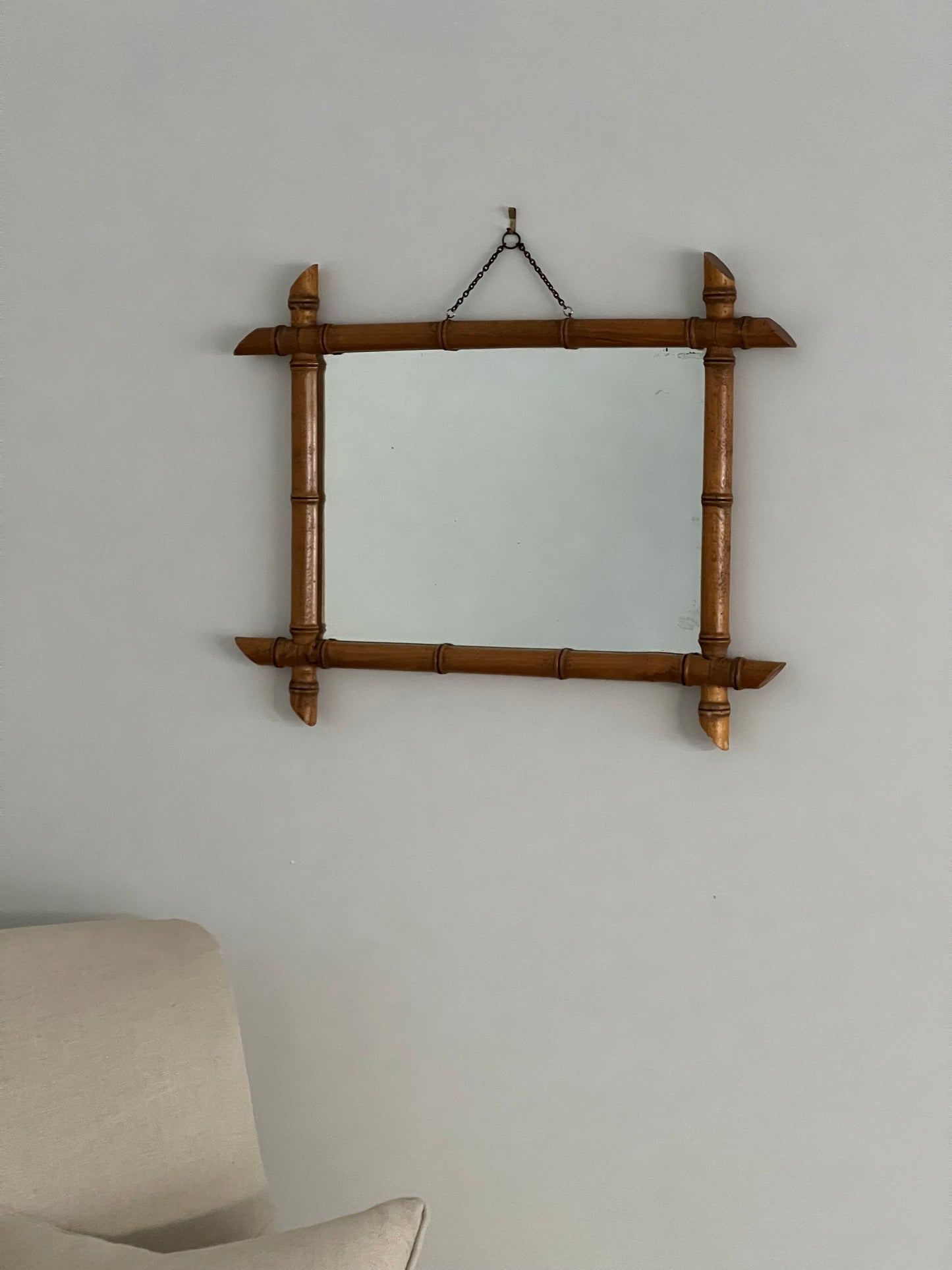 Antique French Mirror - Landscape Orientation