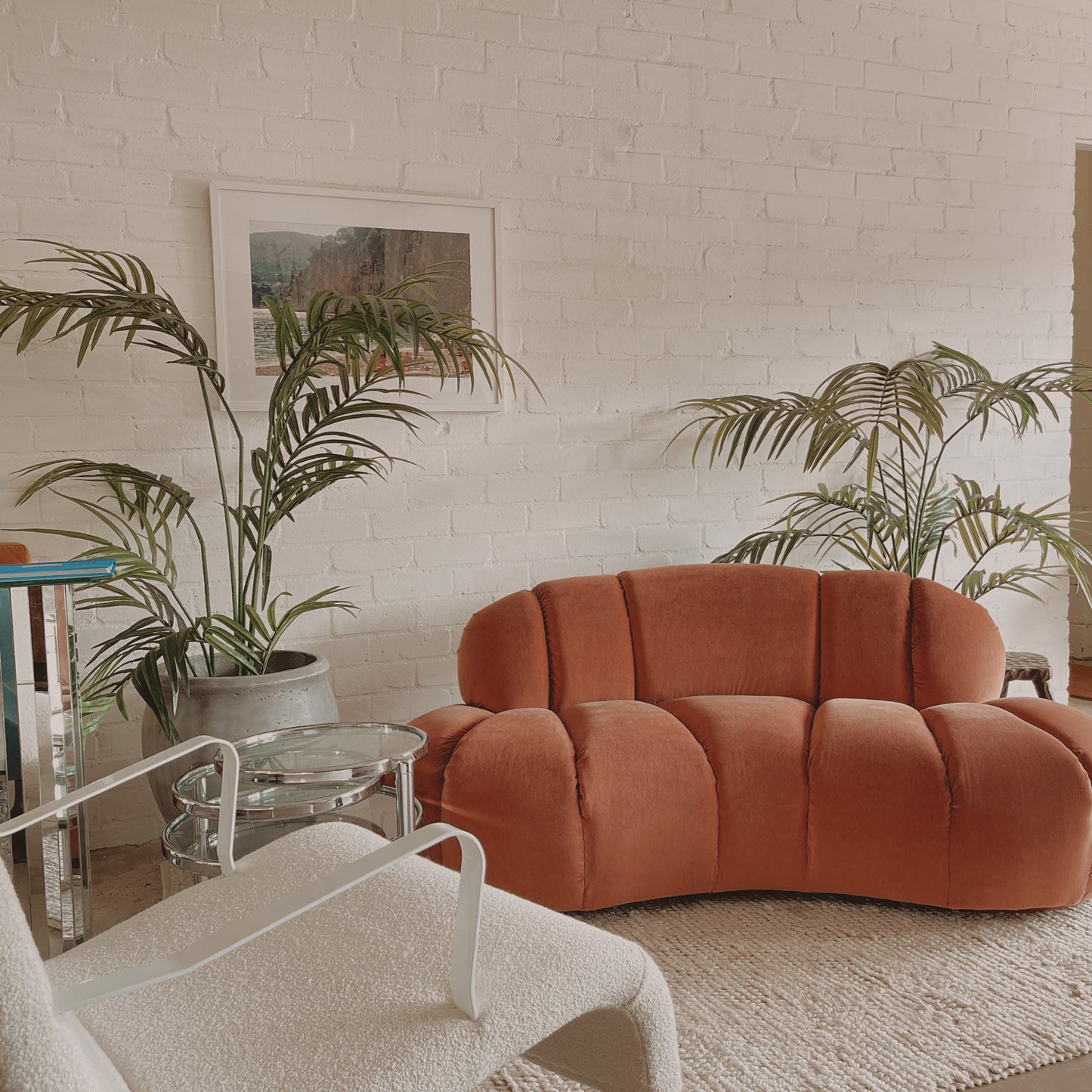 Le Petite Croissant Sofa by Alpha Modern