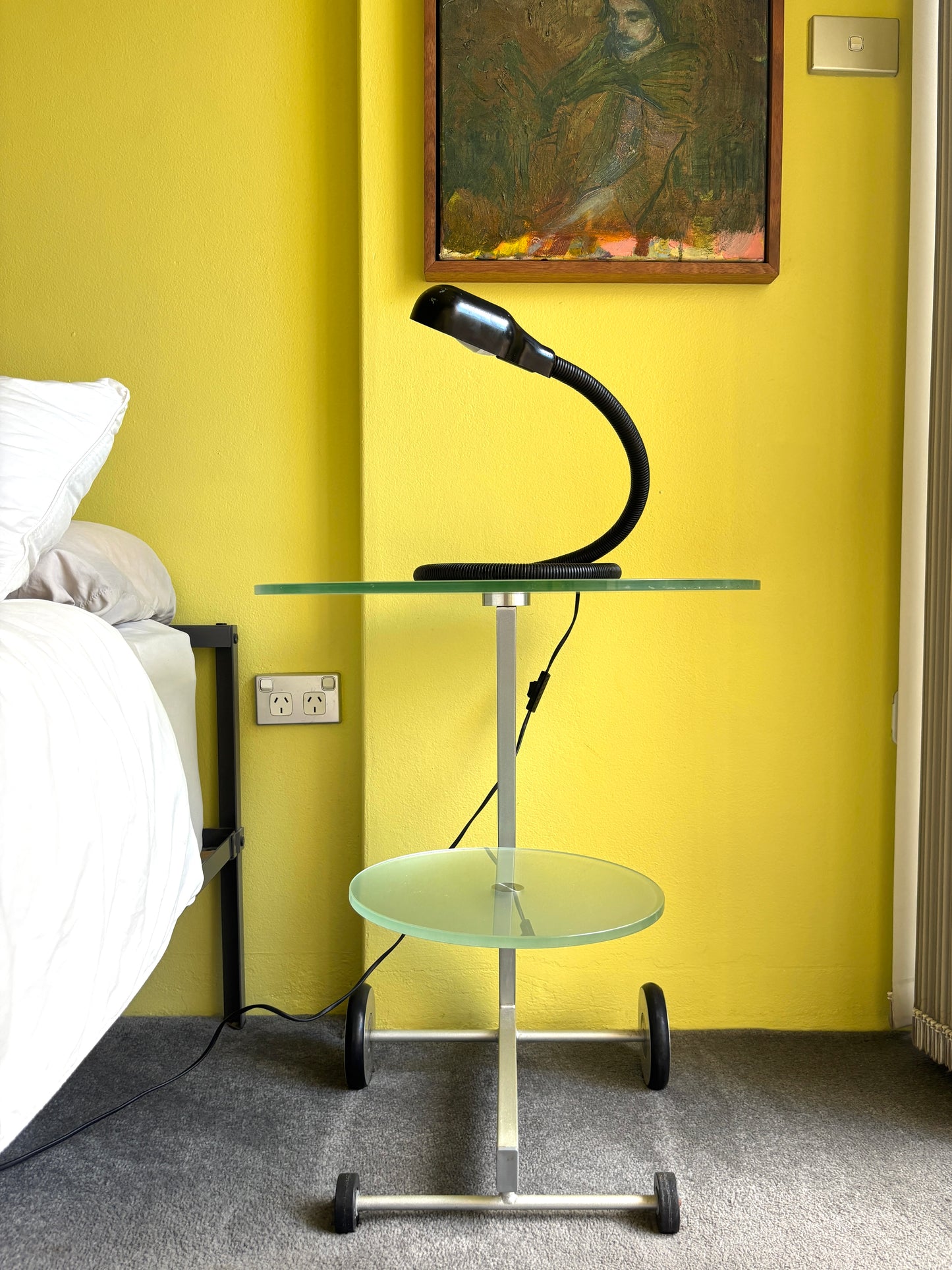 Pair of Post Modern Side Tables