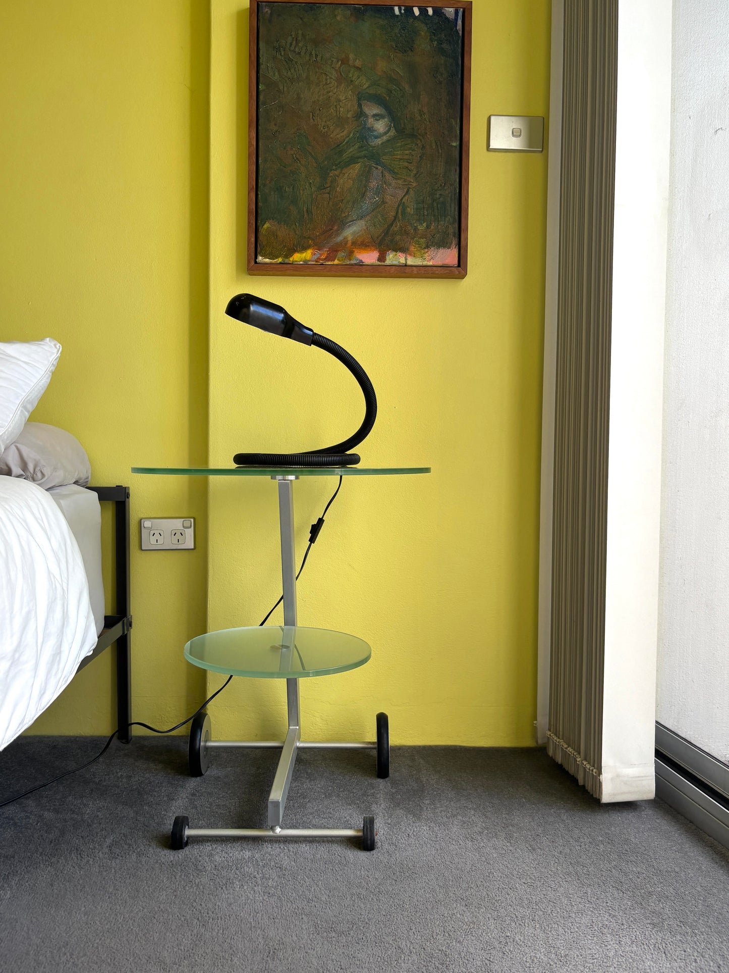 Pair of Post Modern Side Tables