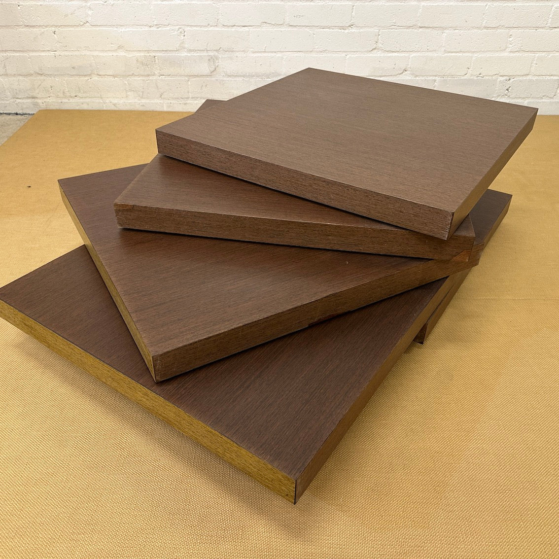Vintage Ligne Roset Swivel Cocktail Coffee Table