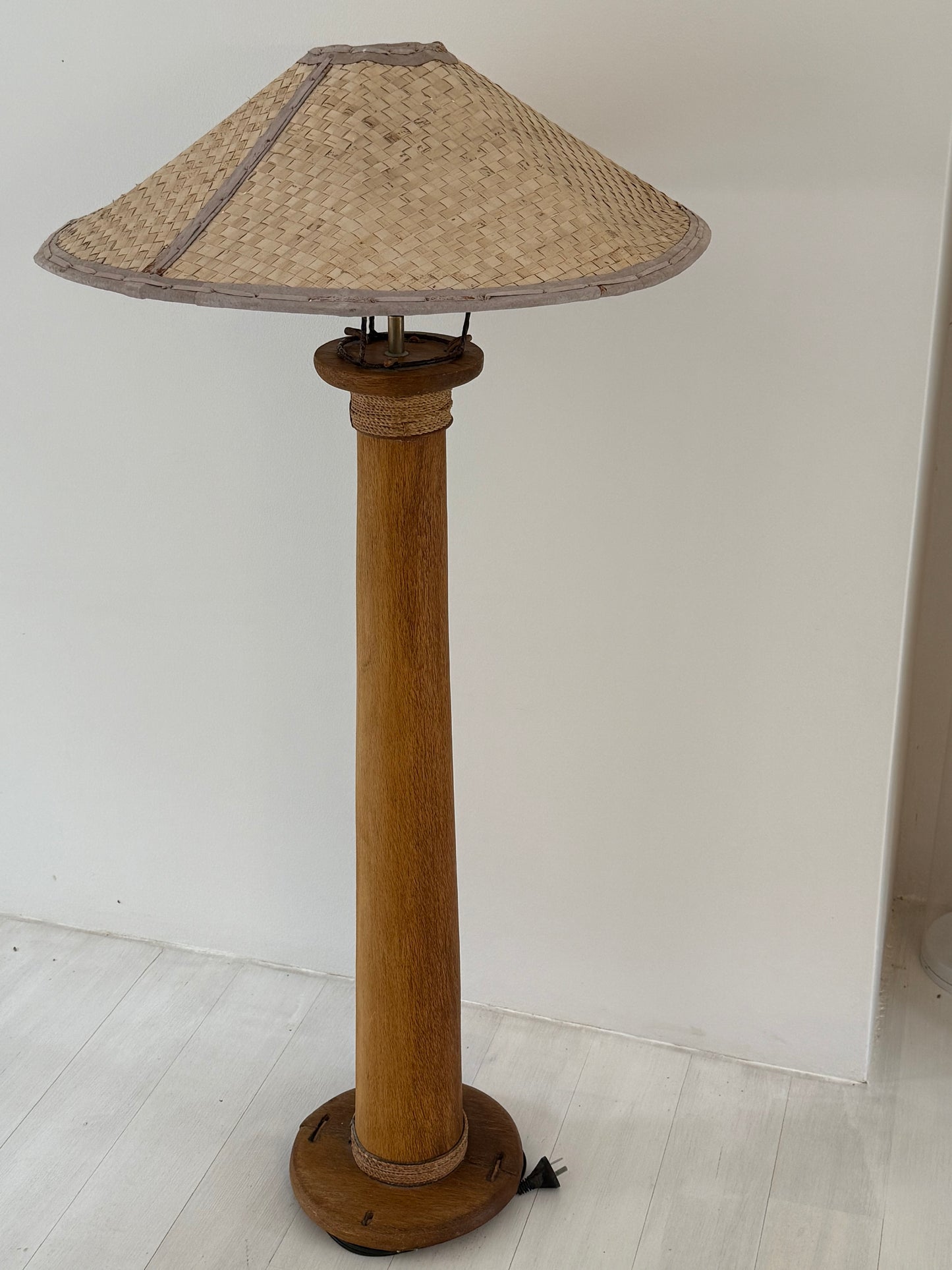 Two Pacific Green Messina Lamps