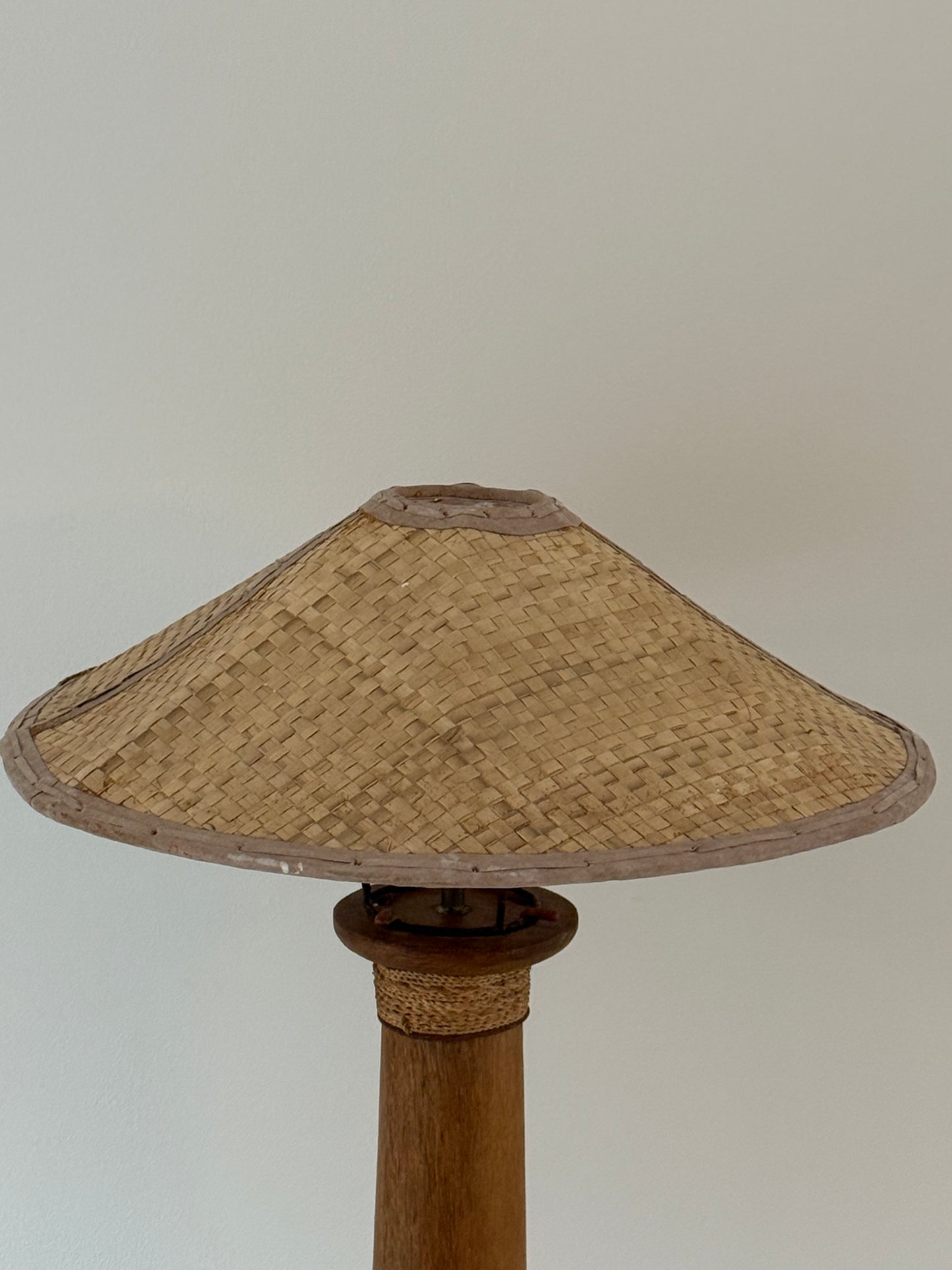 Two Pacific Green Messina Lamps