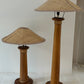 Two Pacific Green Messina Lamps