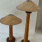 Two Pacific Green Messina Lamps
