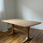 Leather & Limed Timber Dining Set by Danish Deluxe, 1987