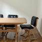 Leather & Limed Timber Dining Set by Danish Deluxe, 1987