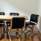 Leather & Limed Timber Dining Set by Danish Deluxe, 1987