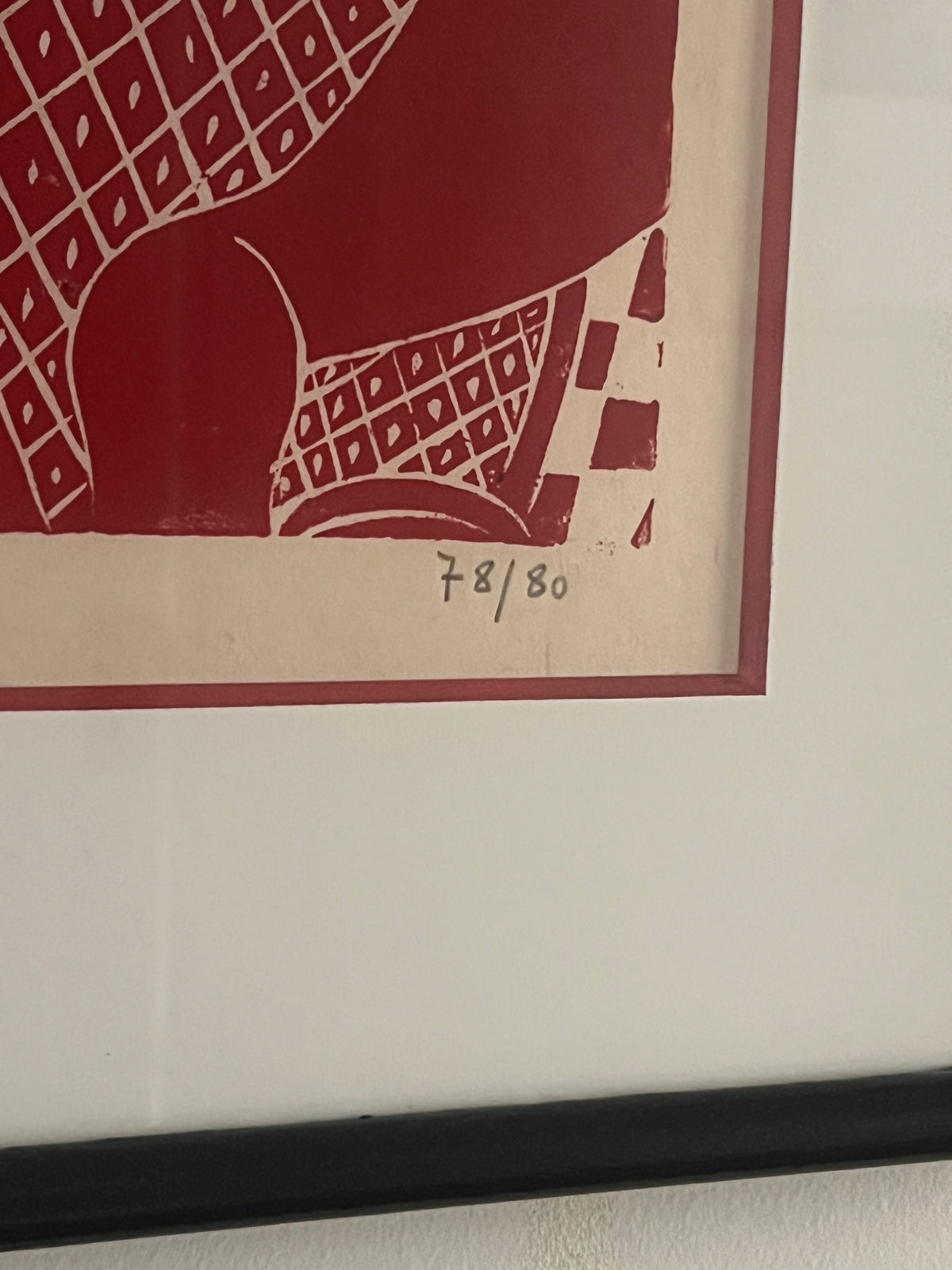 Large Signed Artwork by Alekos Fassianos