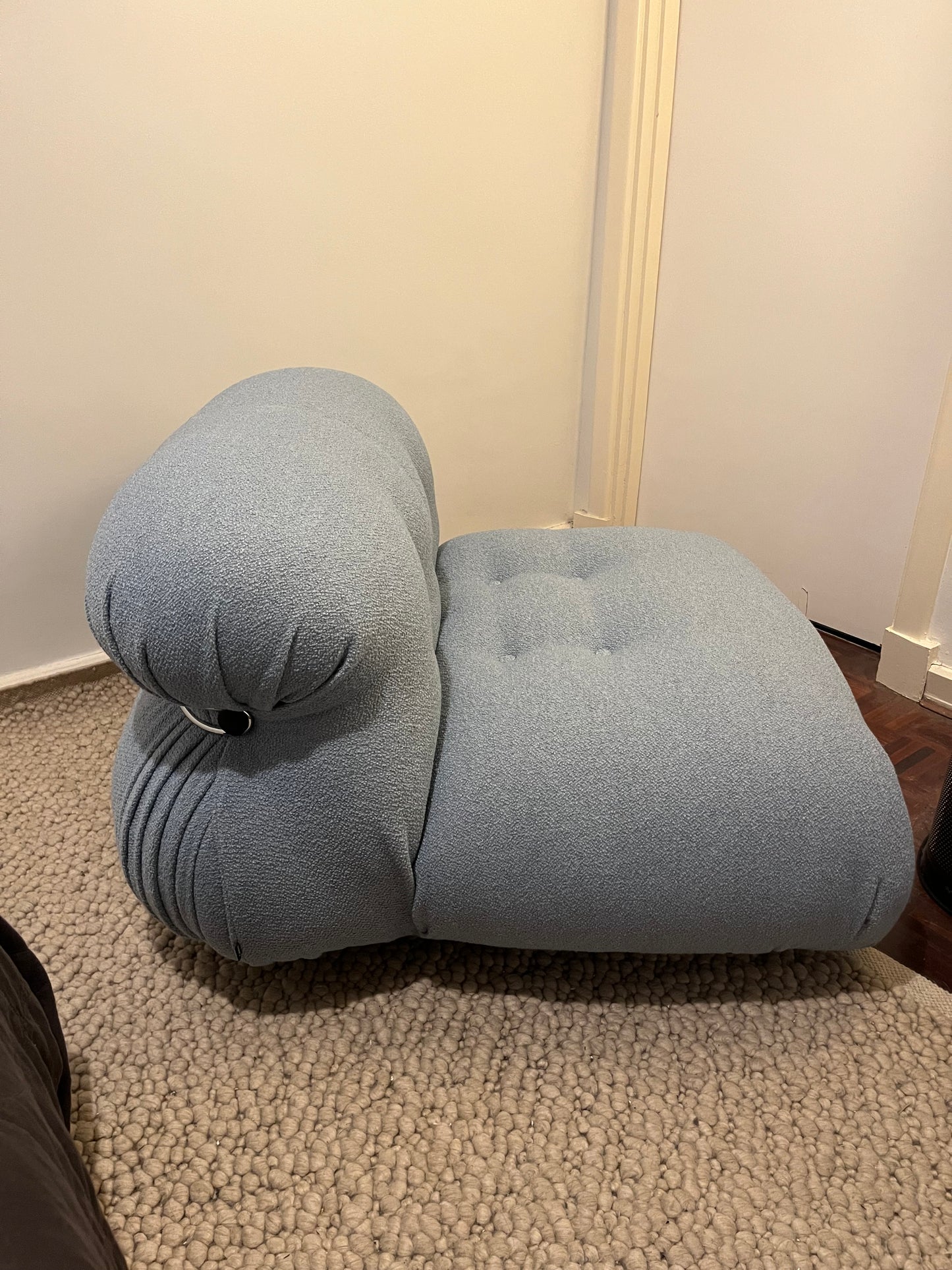 Authentic Cassina Italy Soriana Lounge Chair