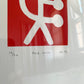 Framed Original David Band 'Red Miles' Screenprint Artwork