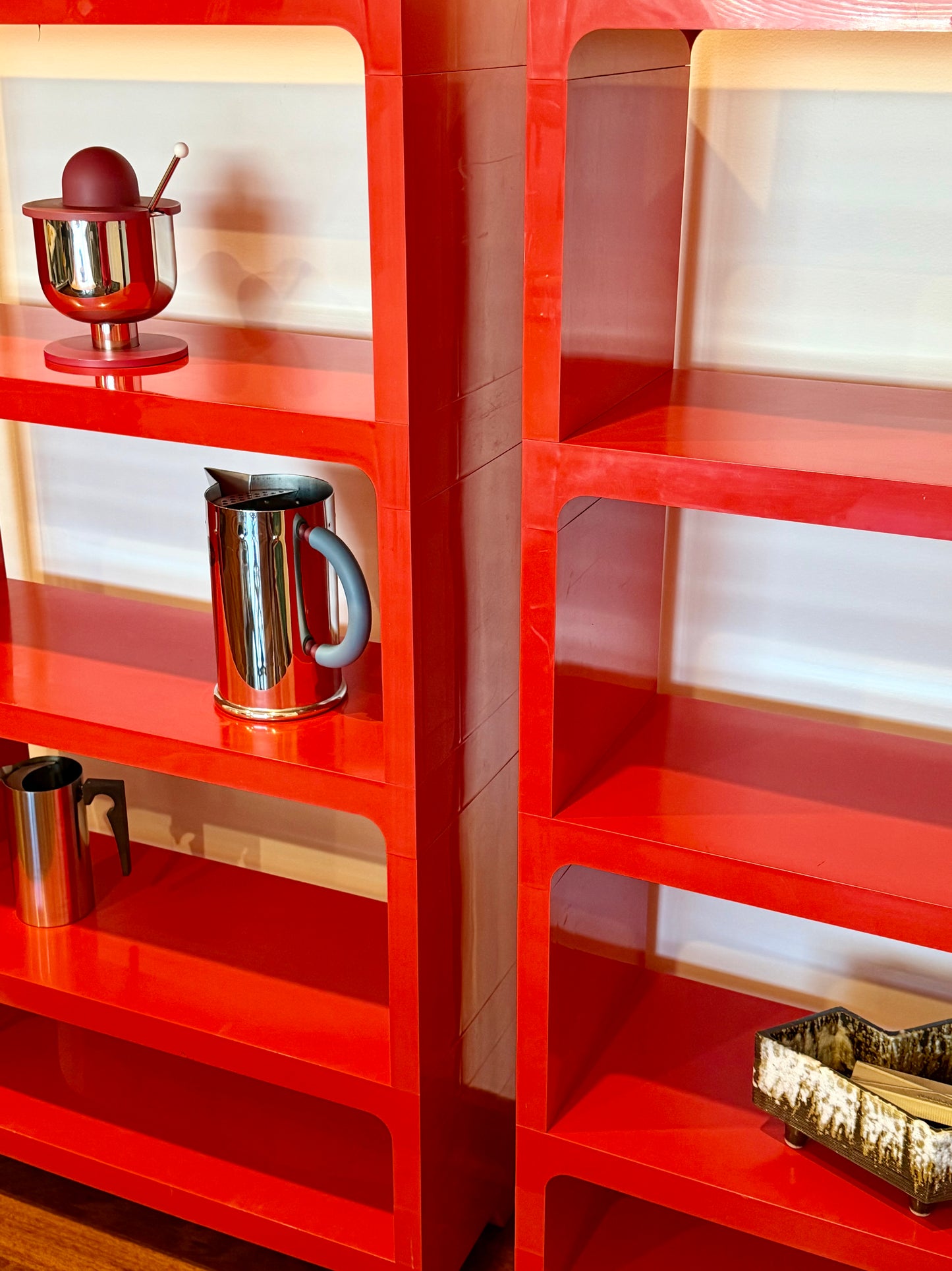 Pair of Olaf von Bohr Modular Shelving Units – Michaelis Bayley, Australia, 1970s