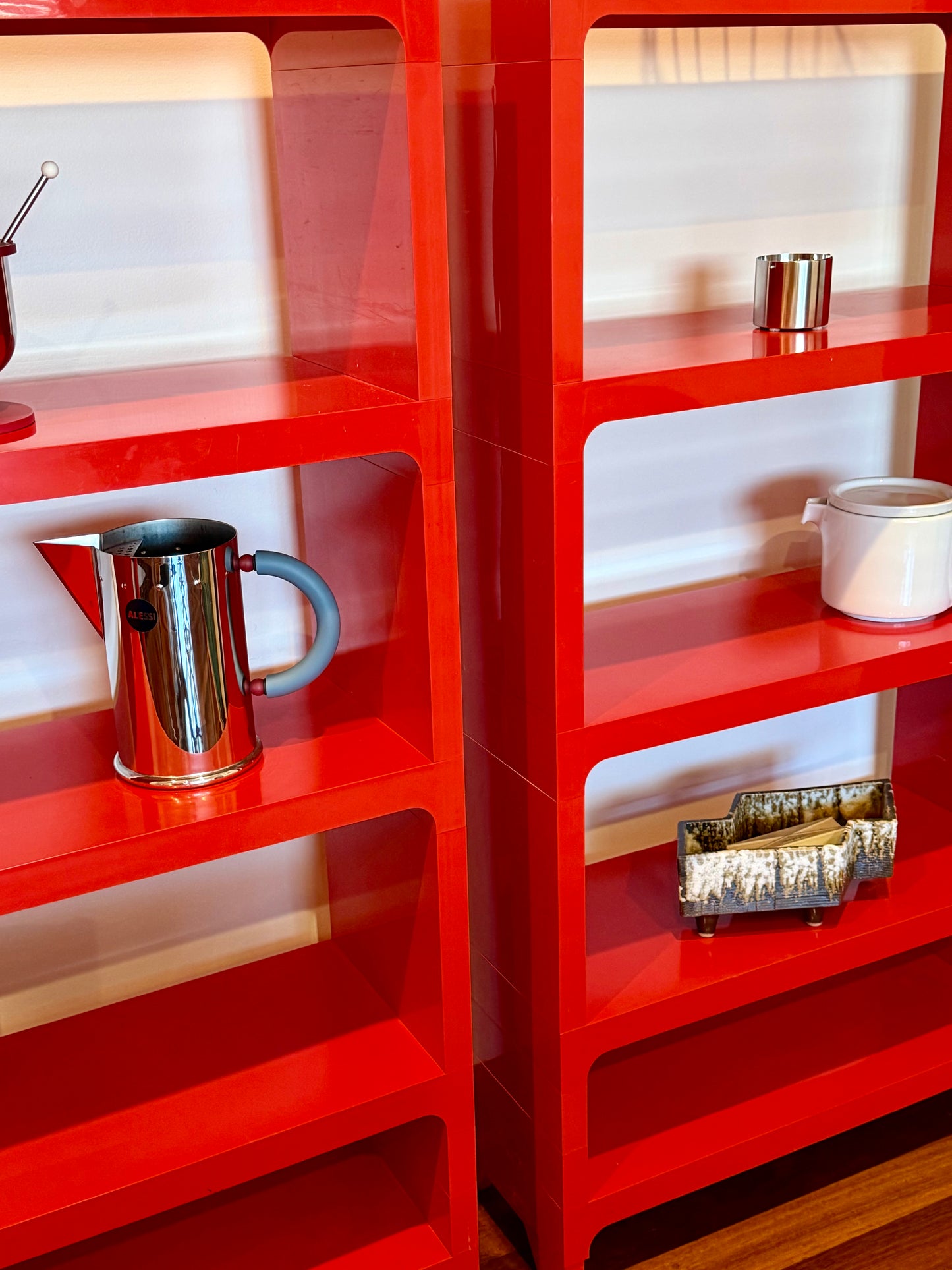 Pair of Olaf von Bohr Modular Shelving Units – Michaelis Bayley, Australia, 1970s