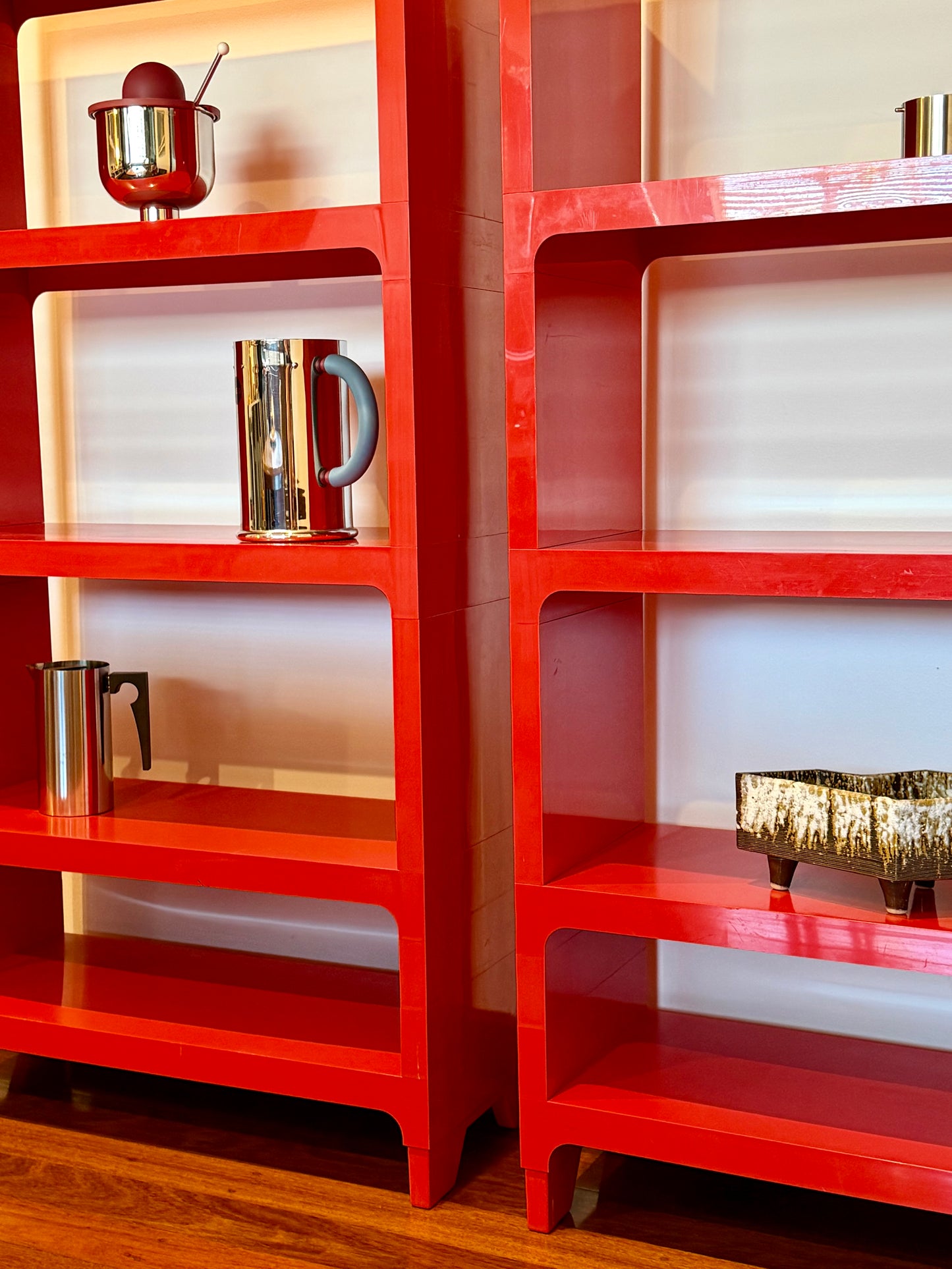 Pair of Olaf von Bohr Modular Shelving Units – Michaelis Bayley, Australia, 1970s