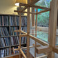 Timber and Glass Custom Made Shelf