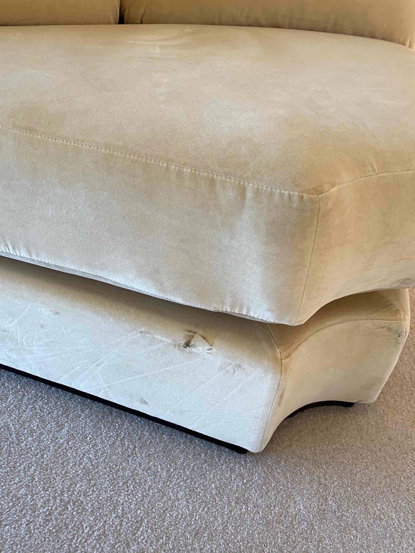 Willy Rizzo Sofa for Mario Sabot, 1970s Italy
