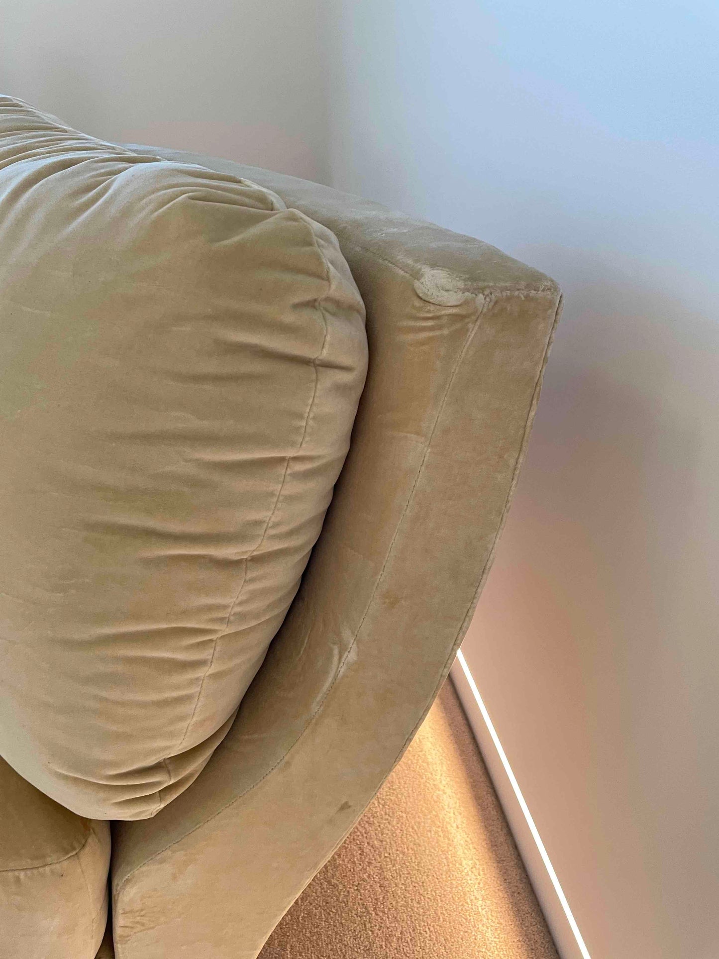 Willy Rizzo Sofa for Mario Sabot, 1970s Italy