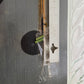 Vintage Pressed Glass Leaf Mirror