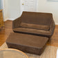 Ligne Roset Facett Two-Seater Settee & Footrest