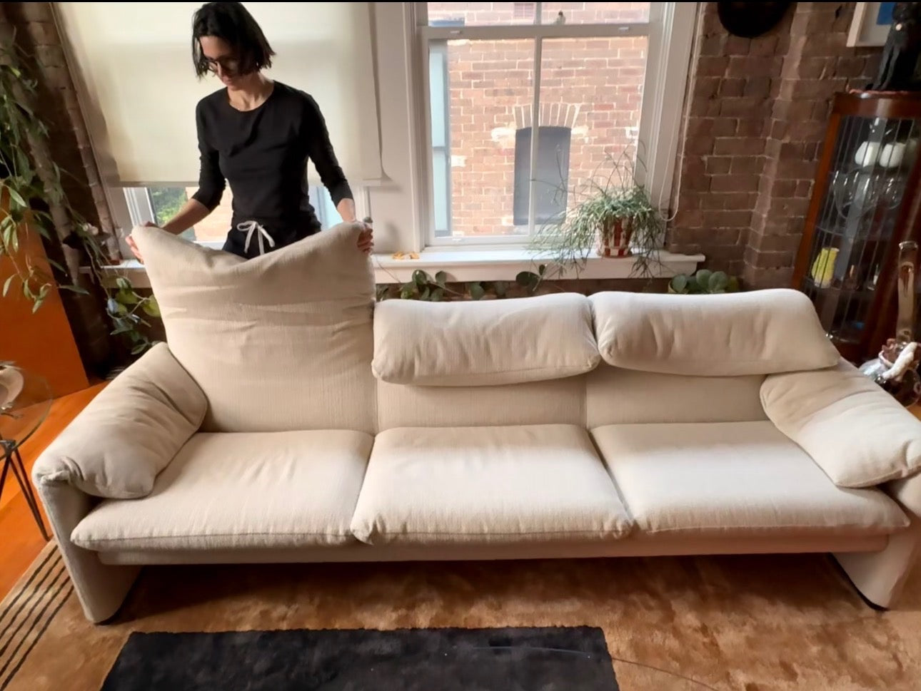 Vico Magistretti Maralunga Sofa