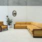 Large Modular Corduroy Sofa