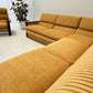 Large Modular Corduroy Sofa