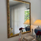 Vintage 1980s Large Floral Framed Mirror