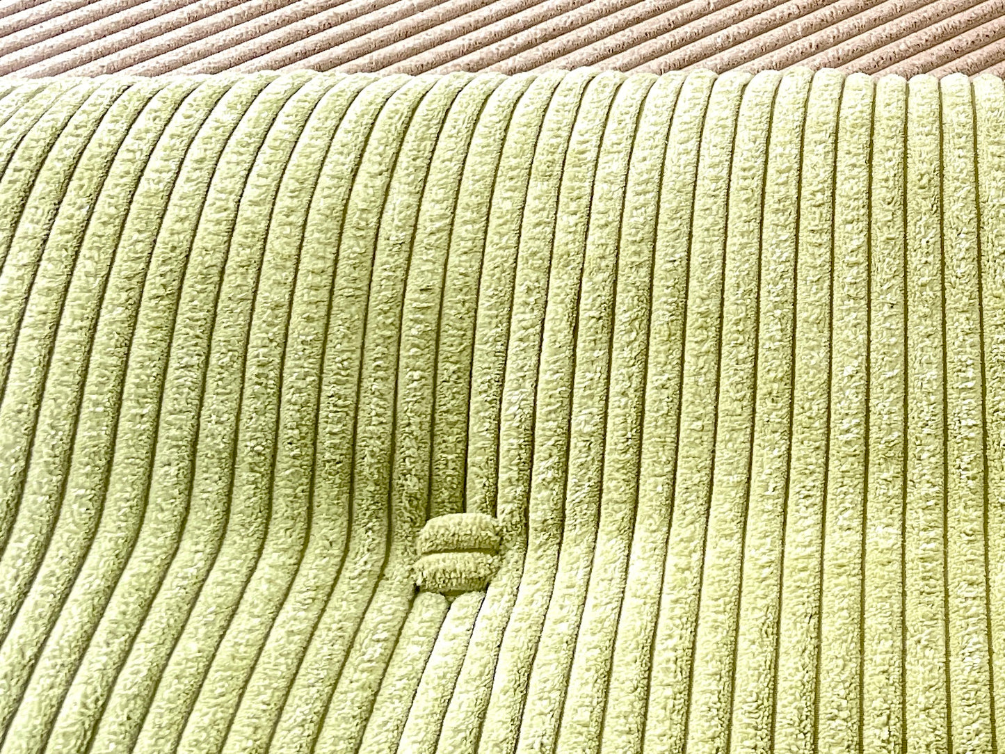- Two Tone Corduroy Sofa/Mattress