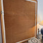 Vintage 1980s Large Floral Framed Mirror