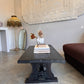 Vintage Blackened Oregon Coffee Table - Spanish Revival