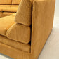 Large Modular Corduroy Sofa